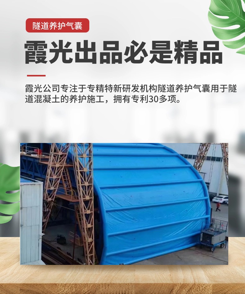 渝中隧道混凝土板面加气囊 隧道高温混凝土板面加气囊 隧道高温蒸汽混凝土板面加气囊